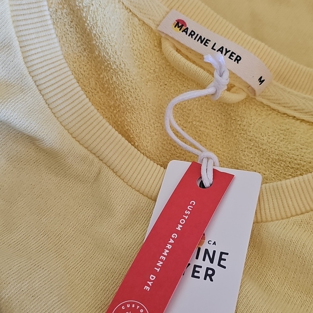 Marine Layer Men's Terry Graphic Sweatshirt - Picture 9 of 9